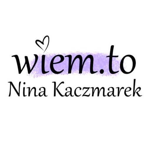 logo marki wiem.to Nina Kaczmarek